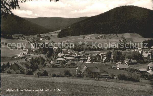 Mitteltal Schwarzwald im Murgtal