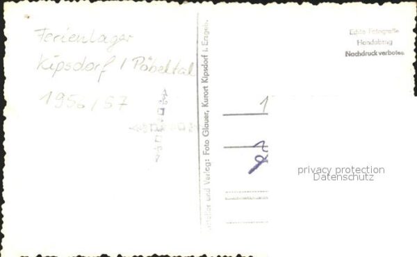 Kipsdorf Ferienlager Pöbeltal – Bild 2