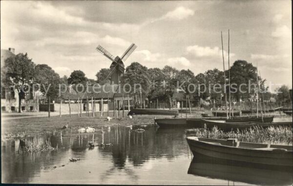 Werder Havel Hafen mit Mühle