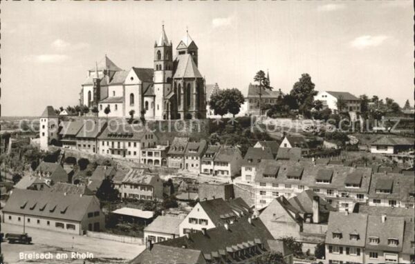 Breisach Rhein mit Münster