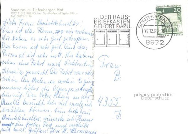 Tiefenberg Sanatorium Tiefenberger Hof – Bild 2