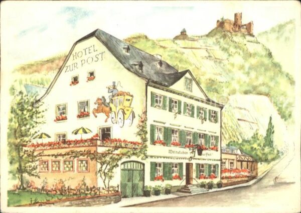 Bernkastel-Kues Hotel und Weinstuben zur Post Künstlerk
