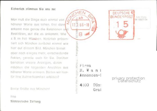 Muenchen Fliegeraufnahme Altstadt – Bild 2