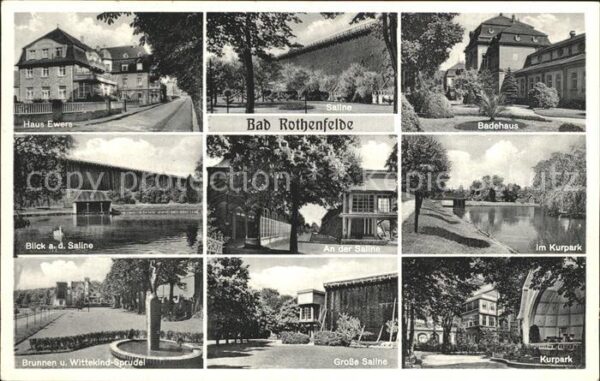 Bad Rothenfelde Haus Ewers Saline Badehaus Schwanenteic