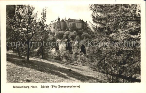 Blankenburg Harz Schloss SVA Genesungsheim