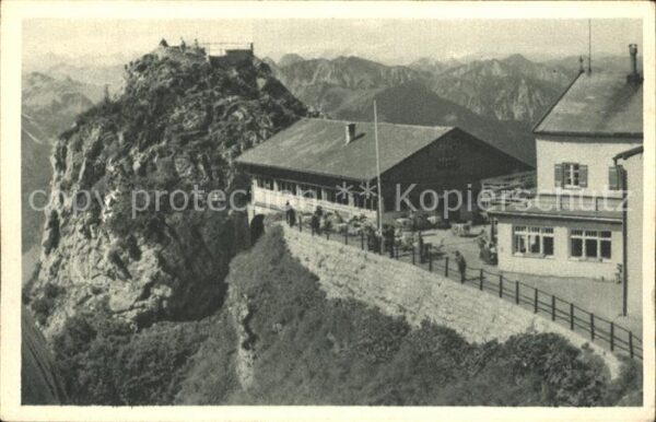 Zugspitze Wendelsteinhaus mit Allgäuer Alpen