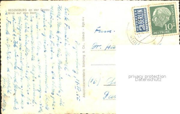 Regensburg Donaupartie Dom – Bild 2