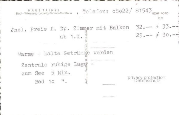 Bad Wiessee Haus Trinkl – Bild 2