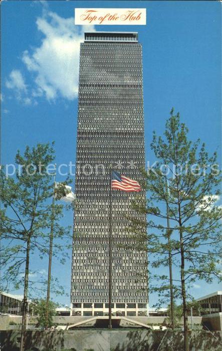 Boston Massachusetts Top of the Hub Prudential Tower