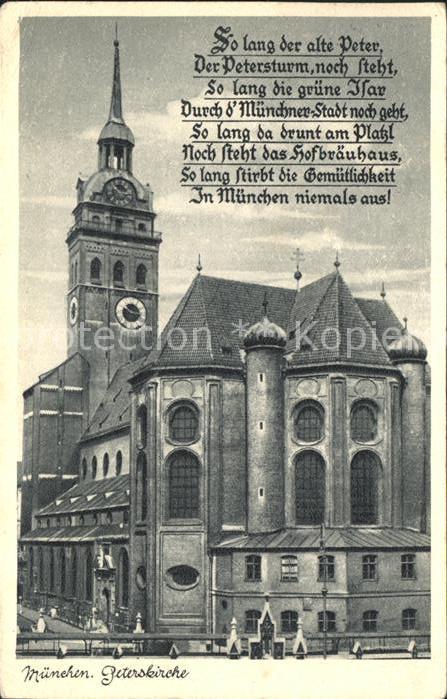 Muenchen Peterskirche