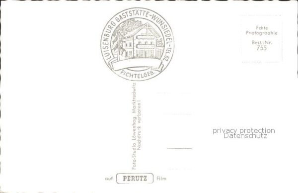 Luisenburg Gaststätte Naturbühne Haberstein Drei B – Bild 2