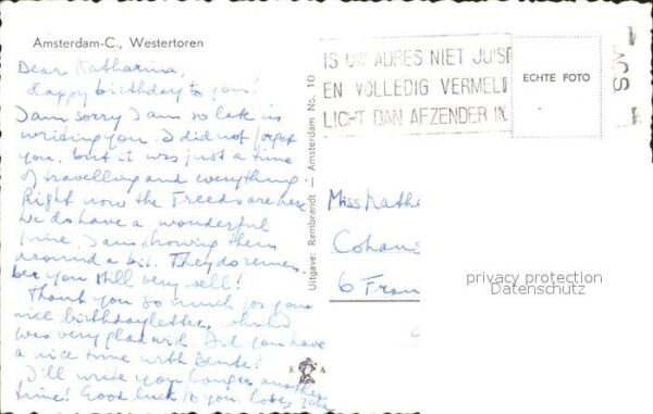 Amsterdam Niederlande Westertoren – Bild 2