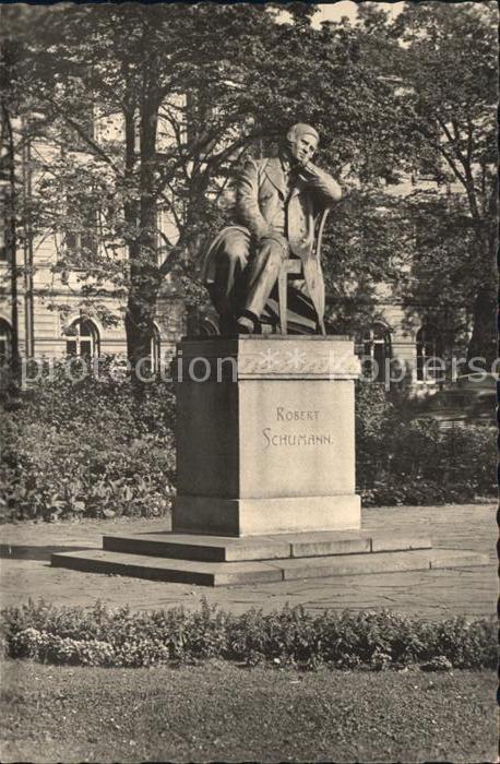 Zwickau Sachsen Schumann Denkmal