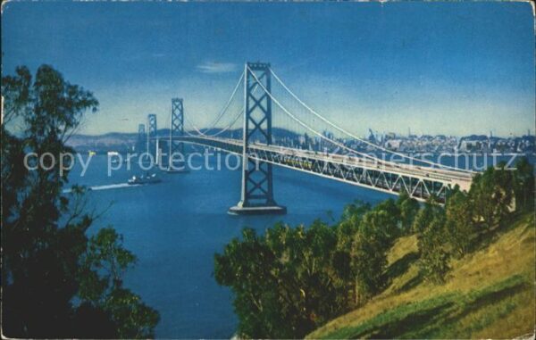 San Francisco California Oakland Bay Bridge