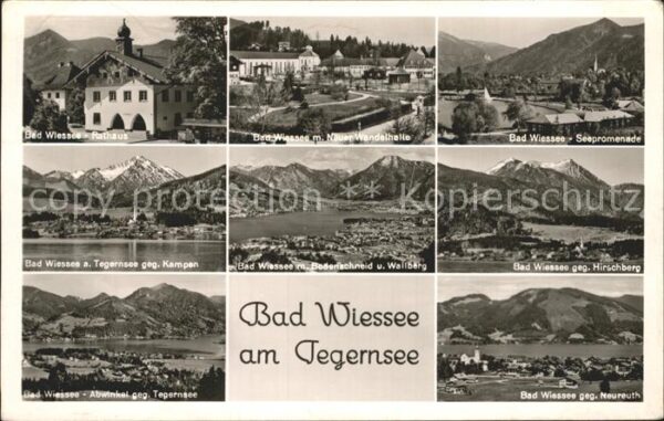Bad Wiessee Rathaus Neue Wandelhalle Seepromenade T