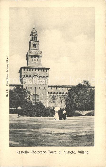 Milano Marittima Castello Sforzeso torre di Filarete