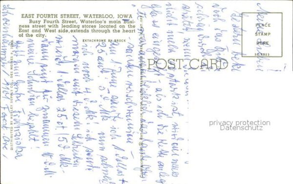 Waterloo Iowa Est Fourth Street – Bild 2