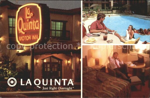 La Quinta Motor Inn Swimmingpool Zimmer