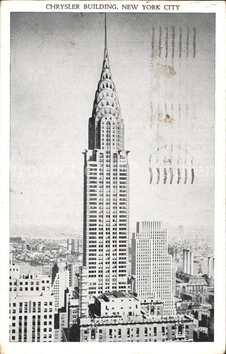 New York City The Chrysler Building