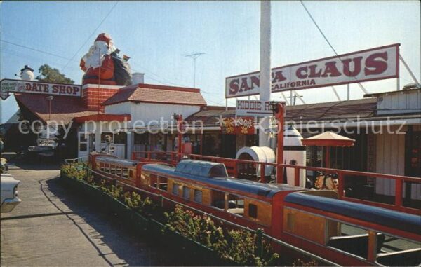 California City Fun train Big Santa and giant Snowman i