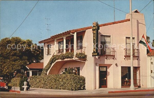Santa Barbara California Tinys Mexican Restaurant