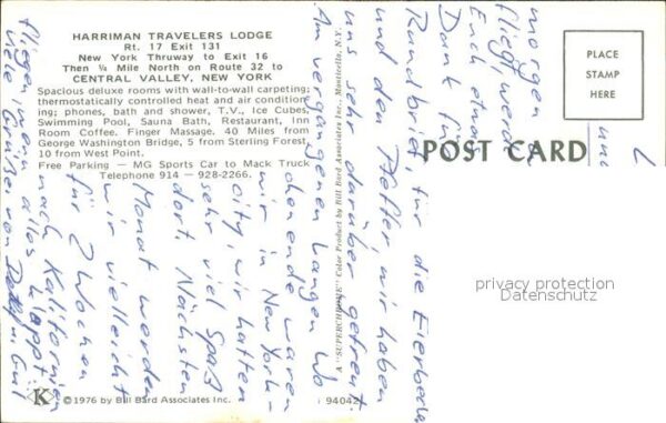 New York City Harriman Travelers Lodge Zimmer Swimmin – Bild 2