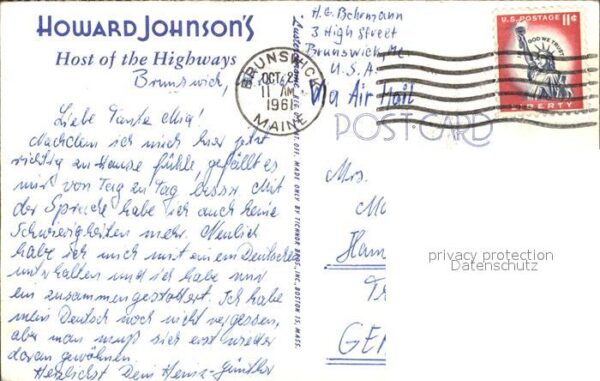 Brunswick Maine Howard Johnsons – Bild 2