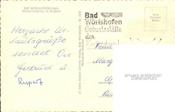 Bad Woerishofen Wassertretplatz im Kurpark – Bild 2