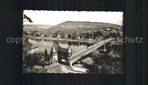 Traben-Trarbach Brücken Tor Stadtblick