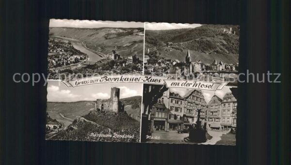 Bernkastel-Kues Total Burgruine Landshut Markt