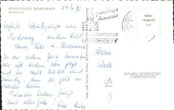Norderney Nordseebad Leuchtturm – Bild 2