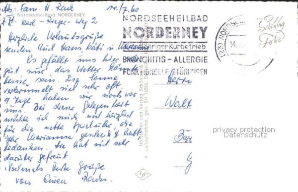 Norderney Nordseebad Fliegeraufnahme – Bild 2