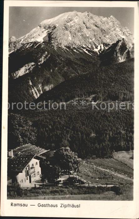 Ramsau Berchtesgaden Gasthaus Zipfhäusl