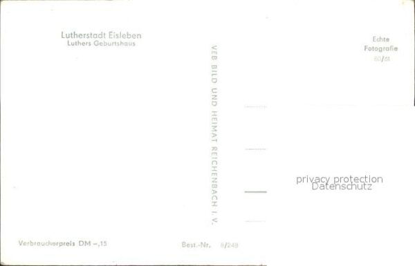 Eisleben Luthers Geburtshaus – Bild 2