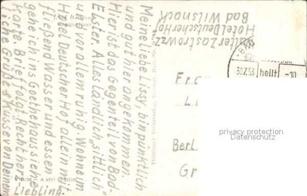 Bad Wilsnack Goethe Haus – Bild 2