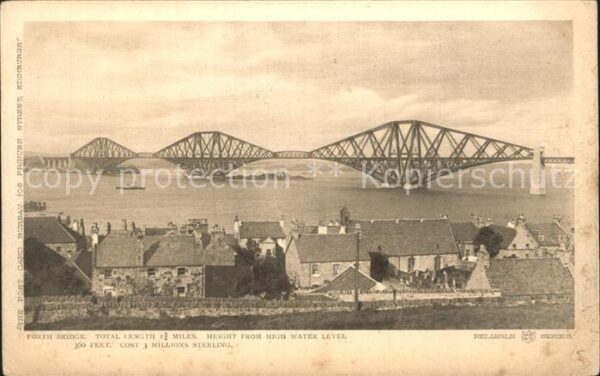 Edinburgh Scotland Forth Bridge