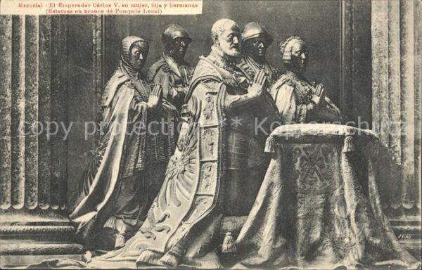 El Escorial El Emperador Carlos V su mujer hija y h
