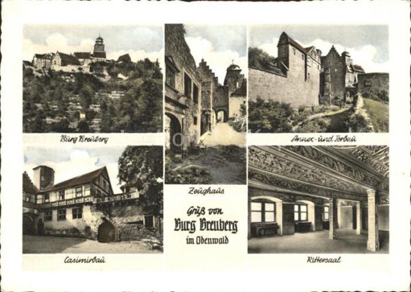 Neustadt Odenwald Burg Breuberg Annex und Torbau Casimirb