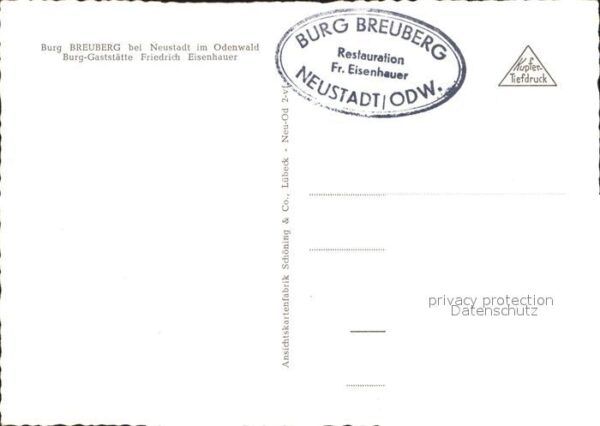 Neustadt Odenwald Burg Breuberg Annex und Torbau Casimirb – Bild 2