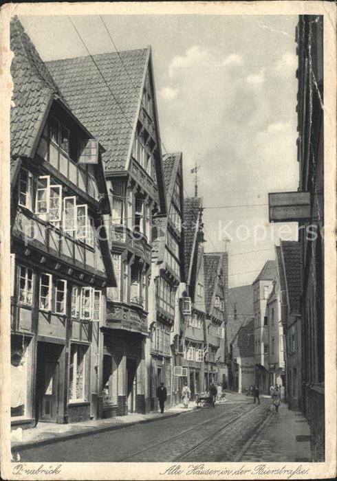 Osnabrueck Alte Häuser Bierstrasse