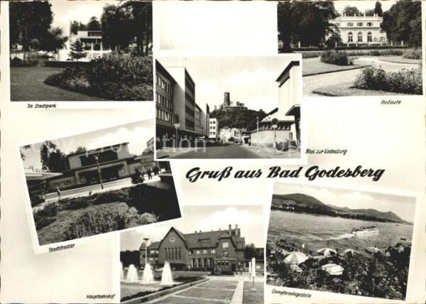 Bad Godesberg Stadtpark Redaute Godesburg Stadttheate