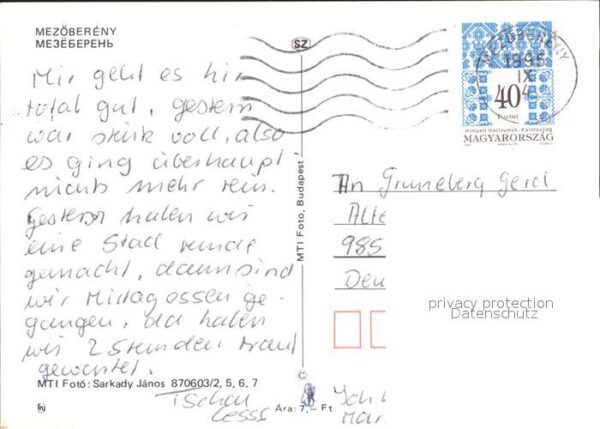 Mezoebereny Denkmal Teilansichten – Bild 2