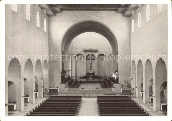 Muensterschwarzach Abteikirche Inneres