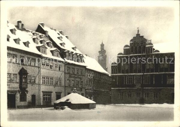 Weimar Thueringen Markt Altstadt