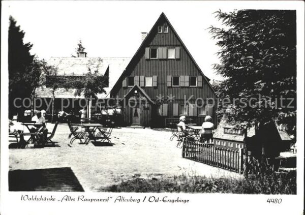 Altenberg Erzgebirge Waldschänke Altes Raupennest