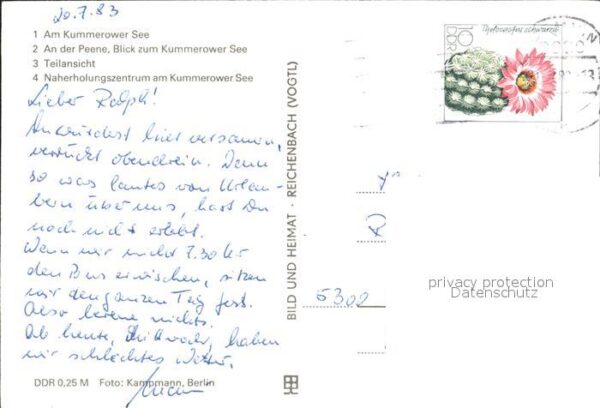 Verchen Kummerower See Peene Teilansicht Naherh – Bild 2