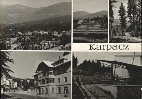 Karpacz Widok ogolny Dom wypoczynkowy FWP Miesz