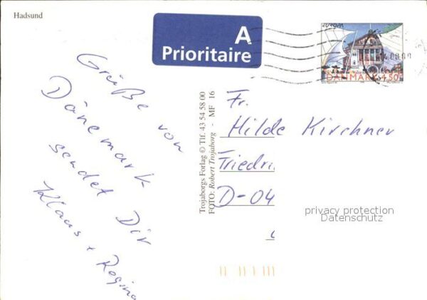 Hadsund Teilansichten Brücke Fontäne Alte Möbel – Bild 2