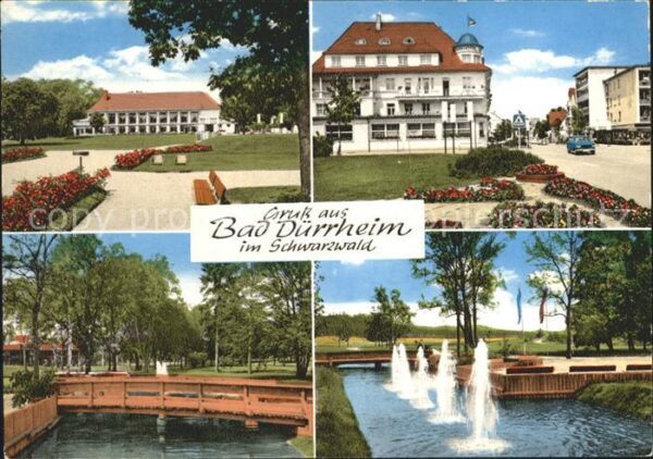 Bad Duerrheim Höchstgelegenes Solbad Europas Kurpark