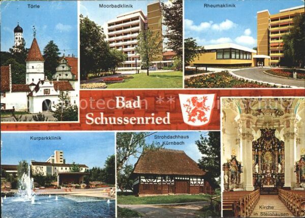 Bad Schussenried Törle Kurkliniken Strohdachhaus Kürnbac